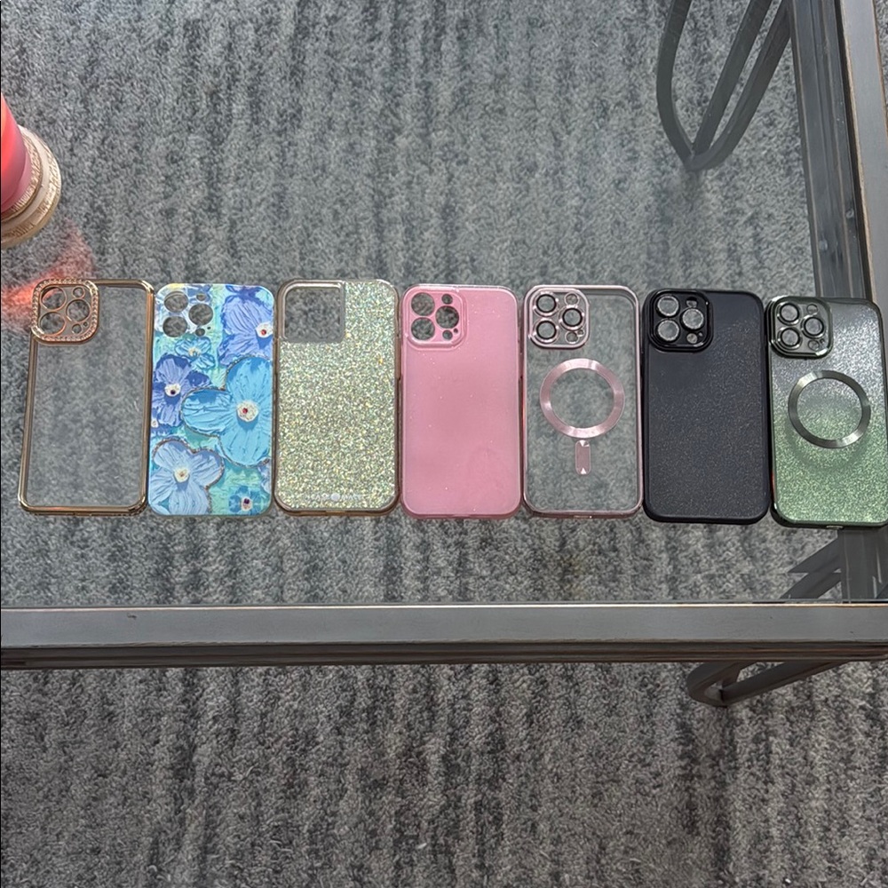 Apple 12 Pro Max cases assorted